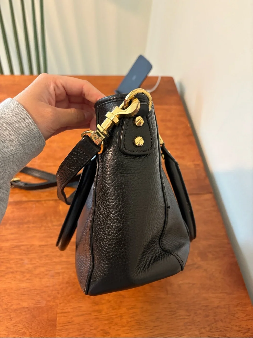 Tory Burch - Amanda Black Leather Handbag